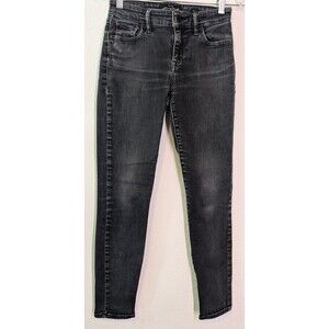 Lucky Brand Womens Jeans Black Size 0/25 (26x26) Skinny Stretch (817m)